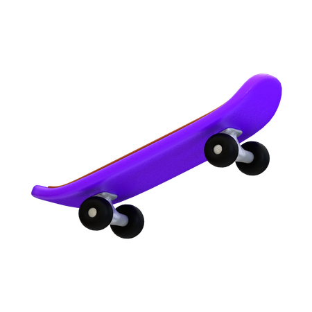 Skateboard  3D Icon