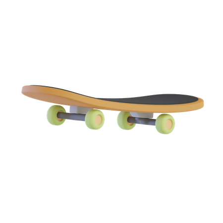 Skateboard  3D Icon