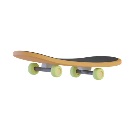 Skateboard  3D Icon