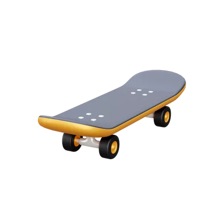 Skateboard  3D Icon