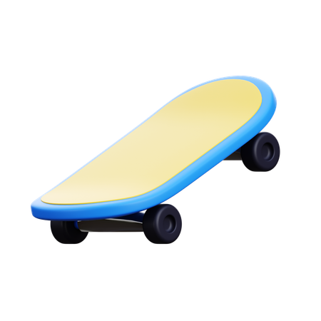 Skateboard  3D Icon