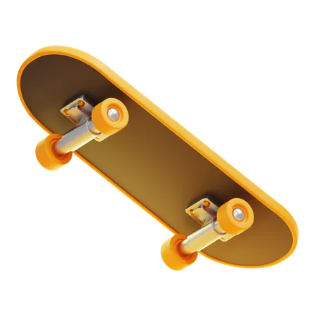 Skateboard  3D Icon