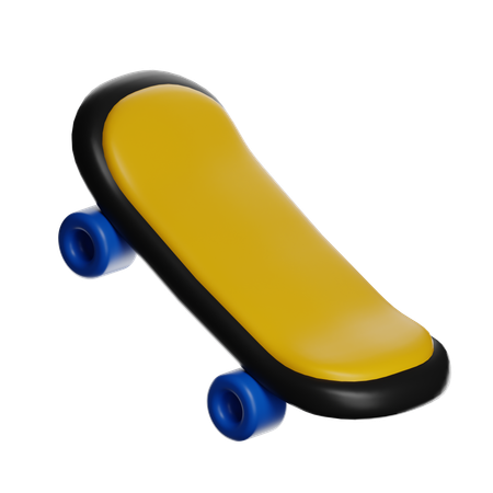 Skateboard  3D Icon