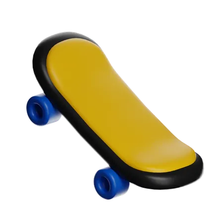 Skateboard  3D Icon
