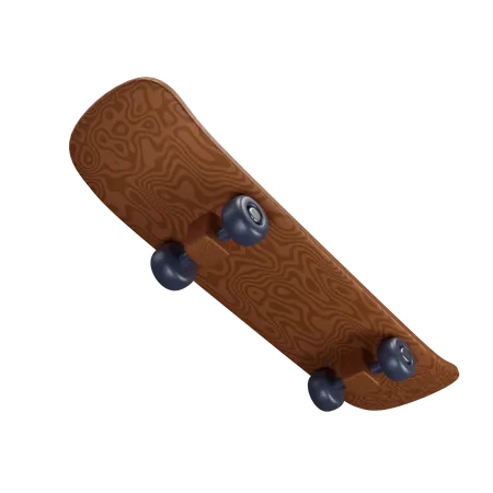 Skateboard  3D Icon