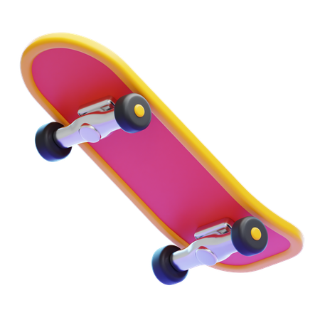 SKATEBOARD  3D Icon