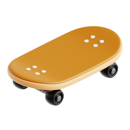 Skateboard  3D Icon