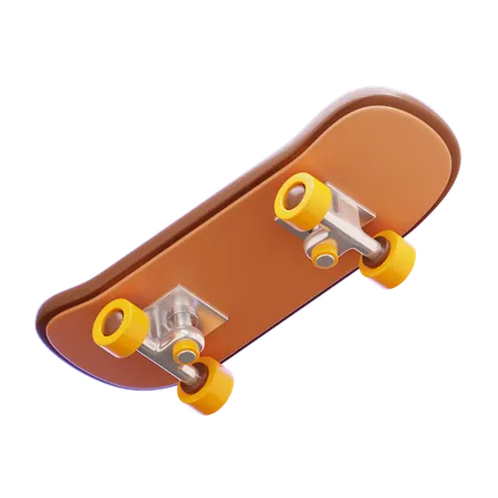 Skateboard  3D Icon