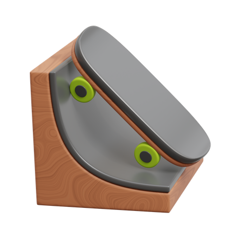 Skateboard  3D Icon