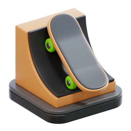 Skateboard 3D Icon