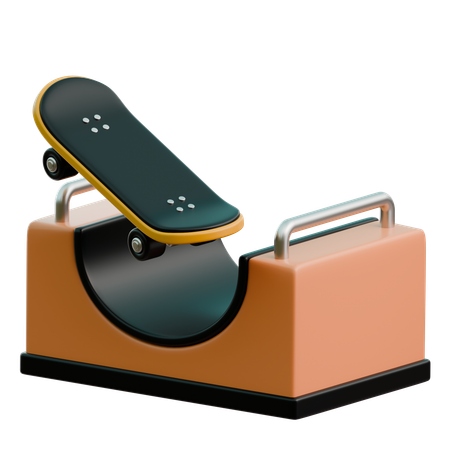 Skateboard  3D Icon
