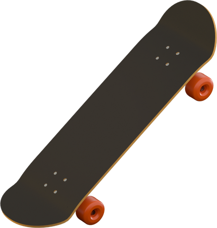 Skateboard  3D Icon