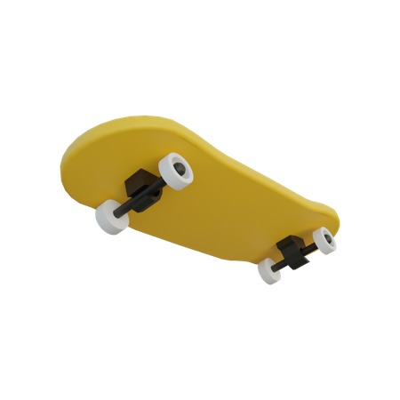 Skateboard 3D Illustration