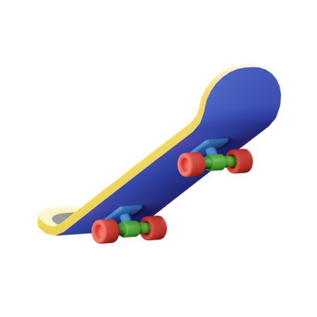 Skateboard  3D Icon