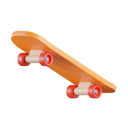 Ilustração de ícones 3d jogos radicais de skate
