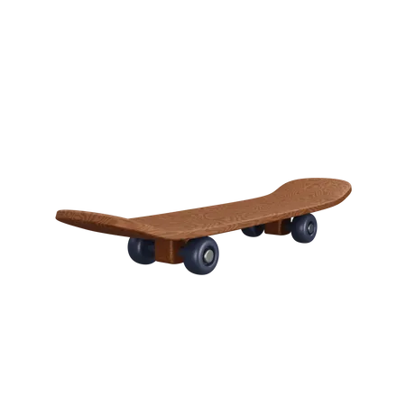 Skateboard  3D Icon