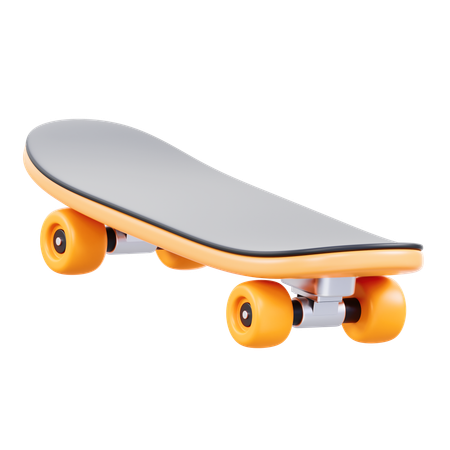 Skateboarding  3D Icon