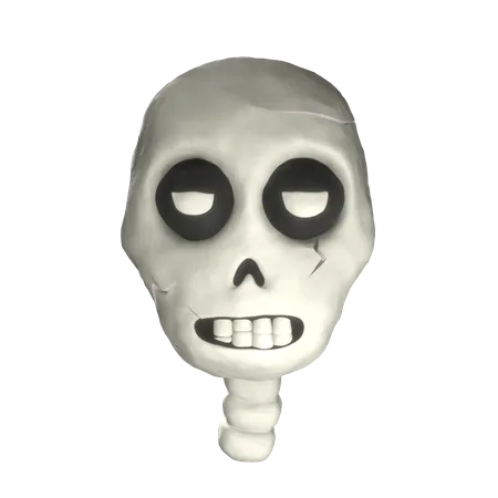 Ready To Use Png Skeleton 3 D Icon In A Clay Style Featuring Various Viewing Angles Front 30 60 Side Perfect For Halloween Decoration And Suitable For Enhancing Your Digital Platform Website Campaign Or Social Media 3D Icon