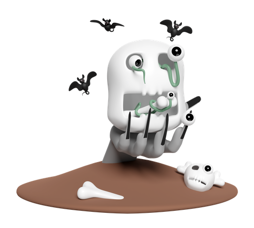 Skeleton  3D Icon