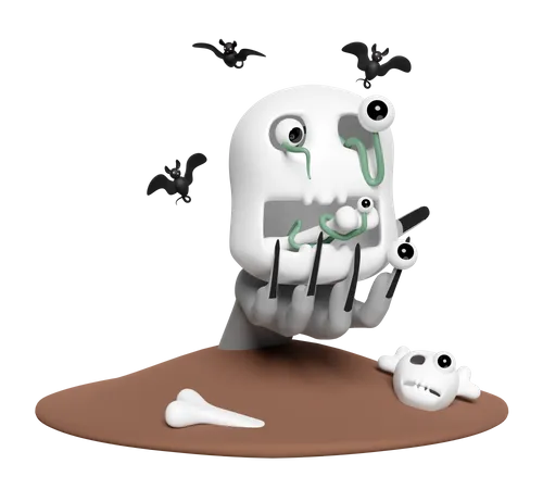 Skeleton  3D Icon