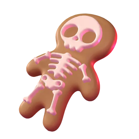 Skeleton Cake  3D Icon