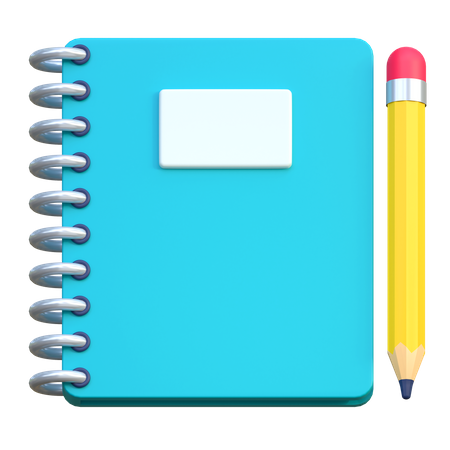 Sketch Book  3D Icon