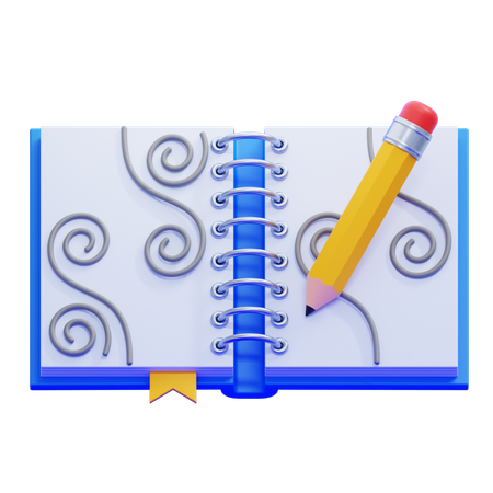 スケッチブック  3D Icon