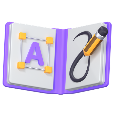 Sketchbook  3D Icon