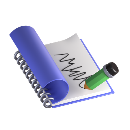 Sketchbook  3D Icon