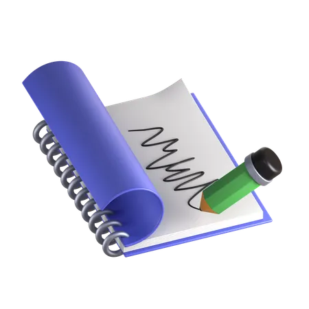 Sketchbook  3D Icon