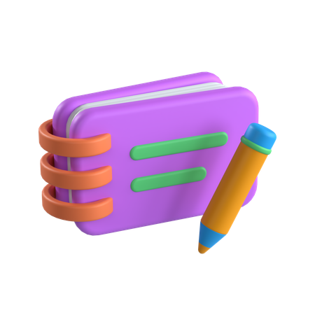 Sketchbook  3D Icon