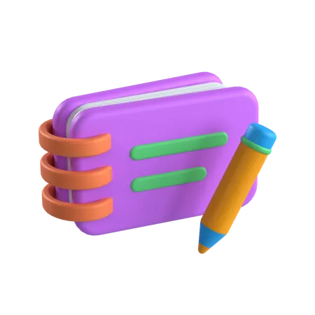 Sketchbook  3D Icon