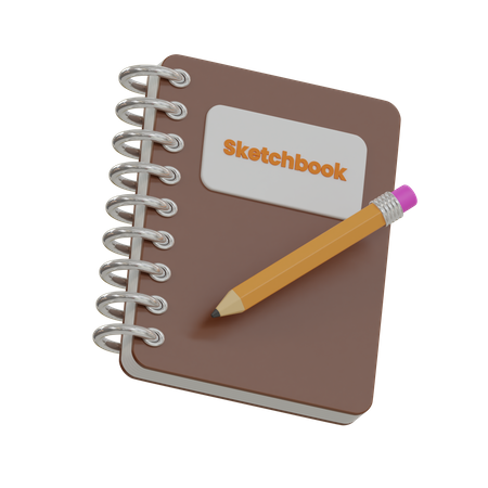 Sketchbook  3D Icon