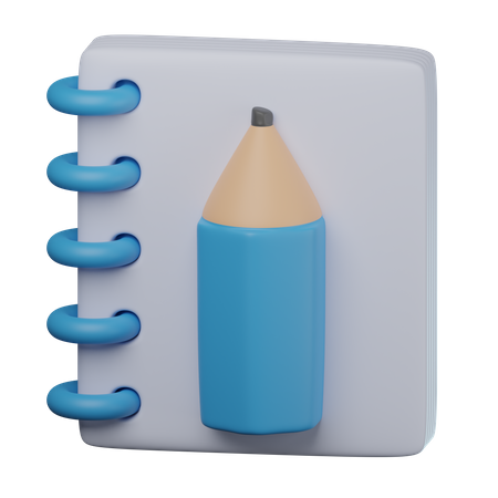 Sketchbook  3D Icon