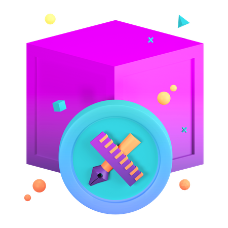 Skeuomorphic Design  3D Icon