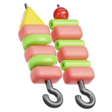 串  3D Icon