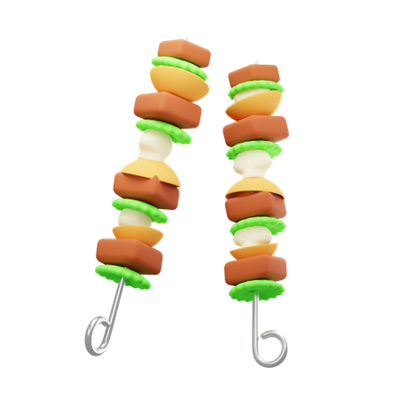 Skewer  3D Icon