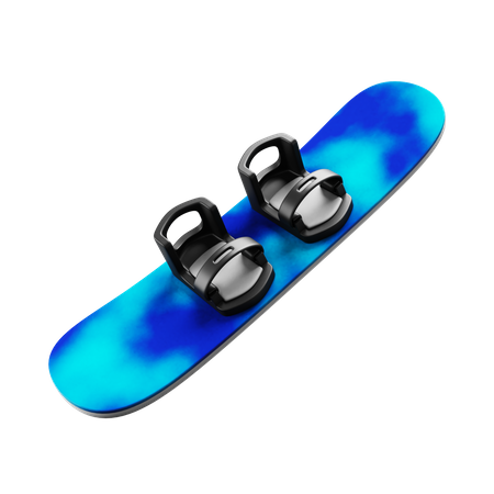 Ski Board  3D Icon