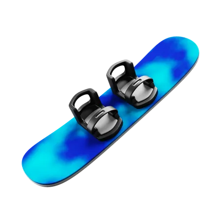 Ski Board  3D Icon