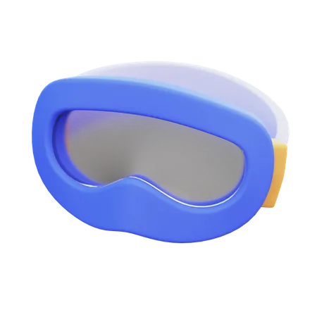 Ski Glasses  3D Icon