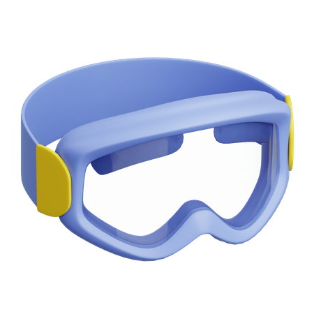 Ski Goggle  3D Icon