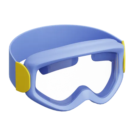 Ski Goggle  3D Icon