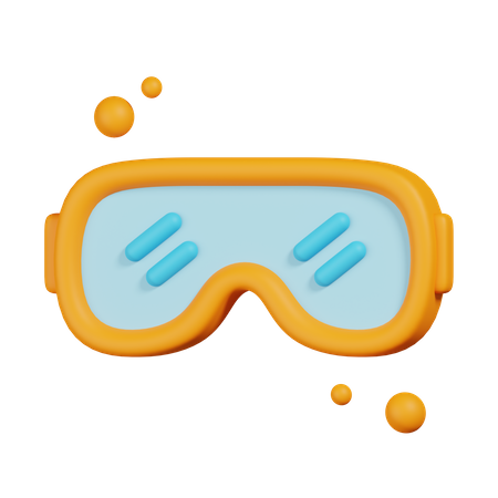 Ski Goggle  3D Icon