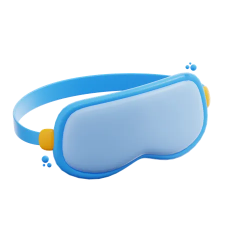 3 D Rendering Ski Goggles Illustration 3D Icon