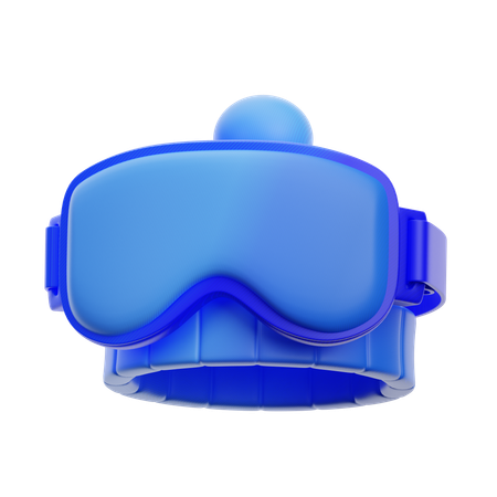 Ski goggles  3D Icon