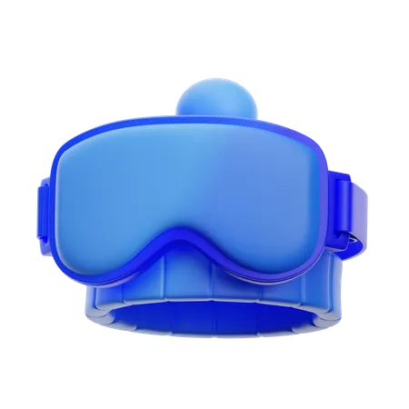 Ski goggles  3D Icon