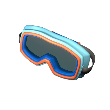 Ski Goggles  3D Icon