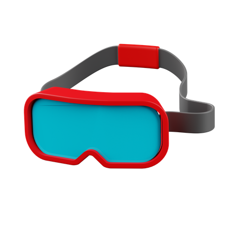 Ski Goggles  3D Icon