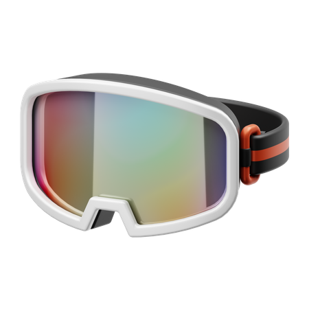 Ski Goggles  3D Icon