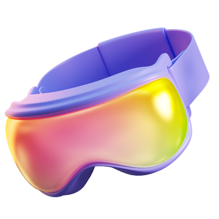 Ski Goggles  3D Icon